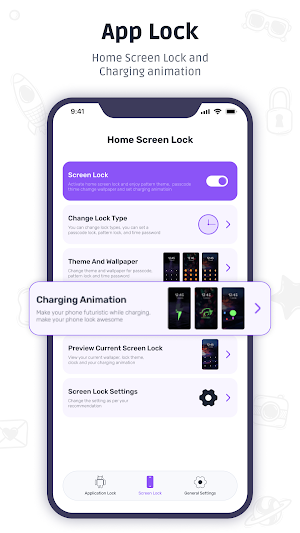 App Lock Fingerprint, Password Screenshot 1