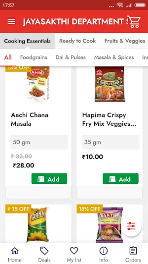 Jayasakthi Department Store Screenshot 1
