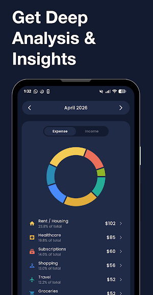 Expense Tracker App - BudgetIt Screenshot 3