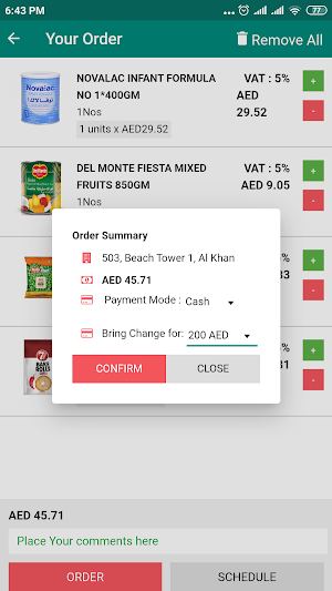 Al Afnan Supermarket Screenshot 2