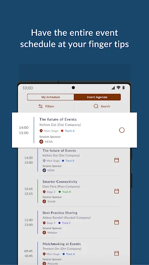 Mikrocentrum Events Screenshot 3