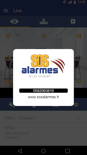 SOS ALARMES EasyView Screenshot 0