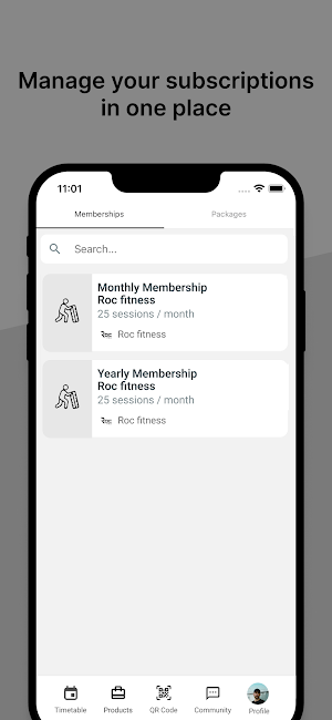 Roc Fitness Screenshot 3