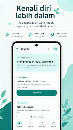 KenaliDiri - Tes Kepribadian Screenshot 1
