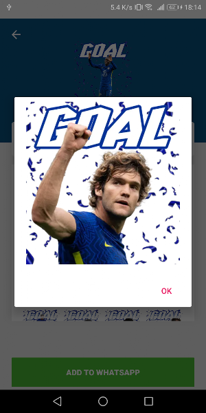 Chelsea Stickers Unofficial Screenshot 3