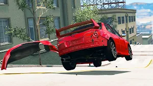 Bean Accident Car Crash Sim 3D Screenshot 2