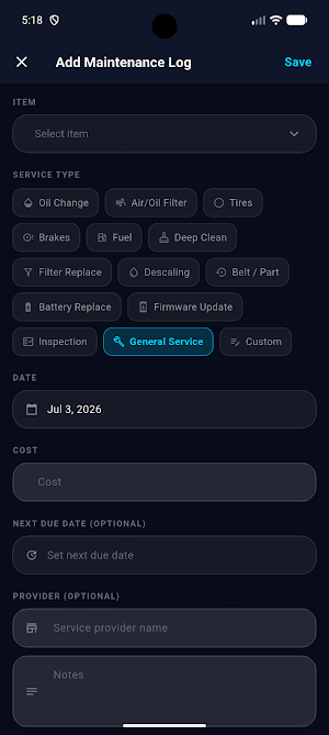 Home Inventory Manager Screenshot 3
