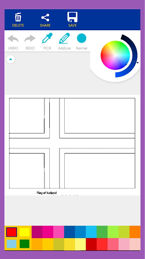 European Flags Coloring Book Screenshot 0