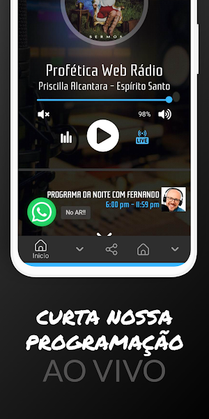 Profética Web Rádio Screenshot 3
