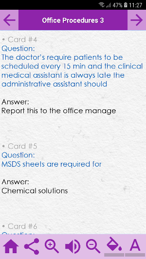 CMAA: Medical Administrative Assistant Exam Review Screenshot 2