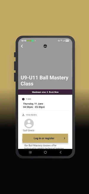 Curran Soccer Academy Screenshot 3