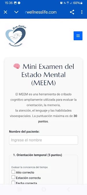 Mini-Exame do Estado Mental Screenshot 3