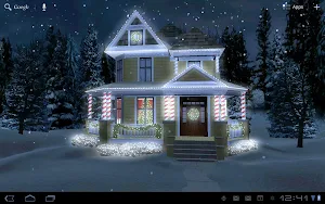 Holiday Lights Live Wallpaper Screenshot 1
