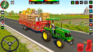 Tractor Driving Farming Game Screenshot 3