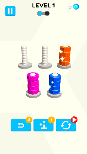 N Bolts Sort Puzzle Game Screenshot 0