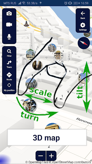 Innsbruck map guide offline tourist navigation Screenshot 2