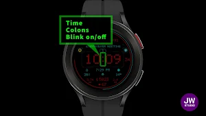 JW117 jwstudio watchface Screenshot 3