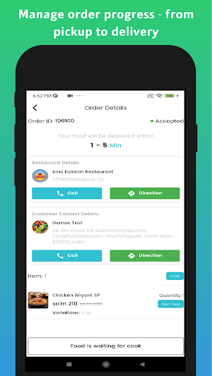 JizzGo Delivery Partner Screenshot 0