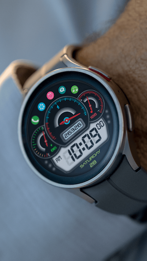 Pars Tuana Digital Watch Face Screenshot 2