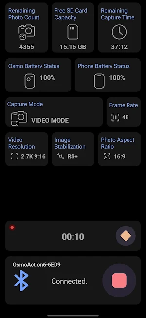 Easy Action 6 for DJI Osmo 6 Screenshot 2