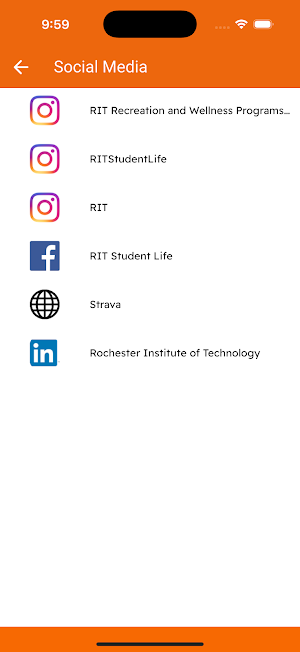RIT RecWell Screenshot 3