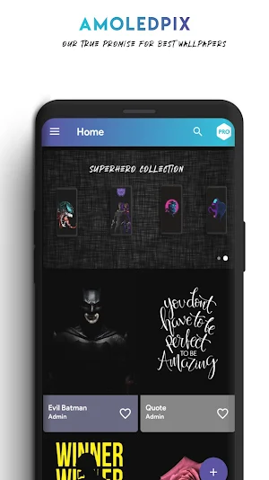 AmoledPix - 4K Amoled & Black Wallpapers Screenshot 0