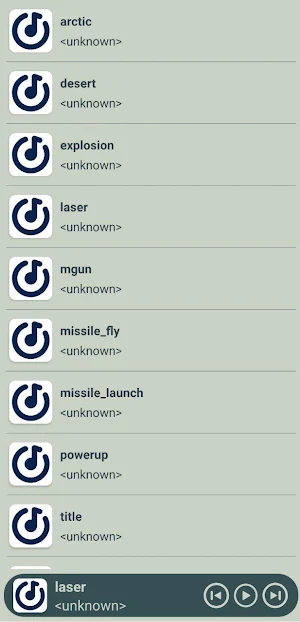 Music player Screenshot 1