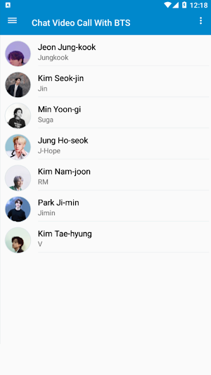 Video Call & Chat With BTS Screenshot 3
