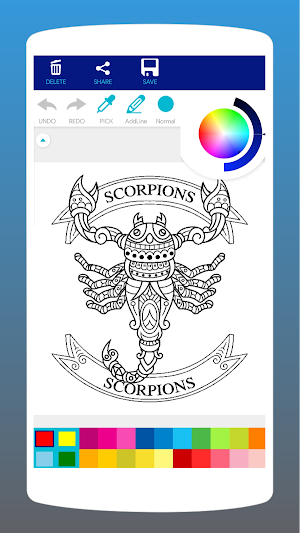 Zodiac Signs Coloring Book Screenshot 2
