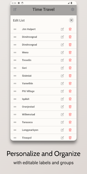 Time Travel: World Clocks Screenshot 2
