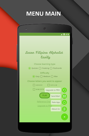 Learn Filipino Alphabet Easily - Tagalog alphabet Screenshot 3