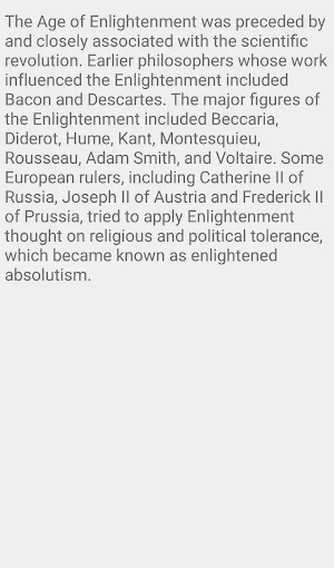 Influences and major thinkers Screenshot 2