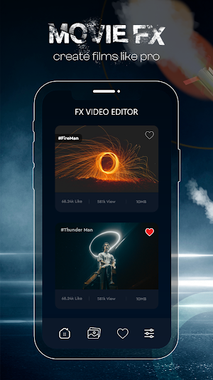 FX Video Maker, Movie Effects Screenshot 0