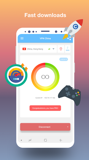 VPN China - get free Chinese IP Screenshot 2