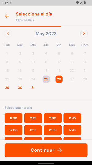 Clínicas Uzuri Screenshot 3