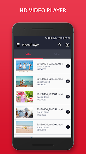 Video Player HD Screenshot 2