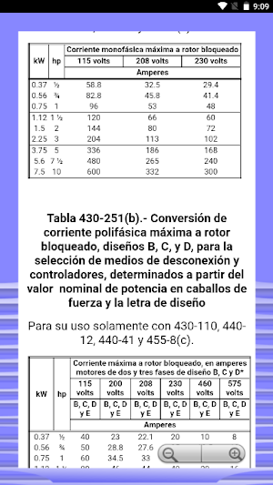 Calculo de Motores NOM Screenshot 2