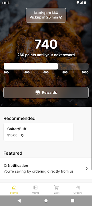 Bessinger's BBQ Screenshot 0