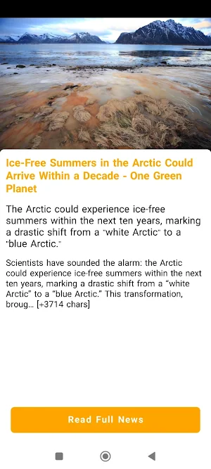 Sunshine News Screenshot 1