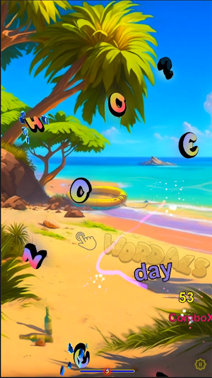 Wordals - Word rain Screenshot 2