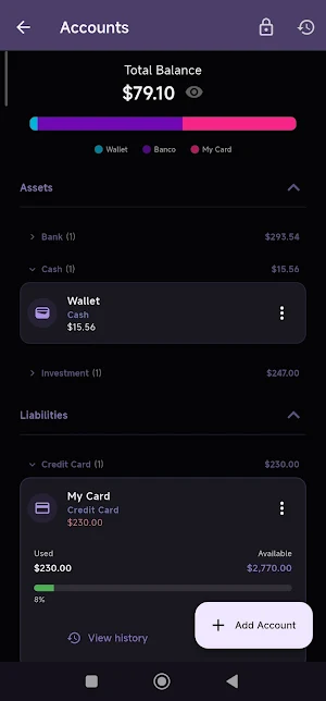 My Pocket: Budget & Expenses Screenshot 1