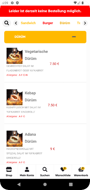 Dürrüms Ocakbasi Flaurling Screenshot 1