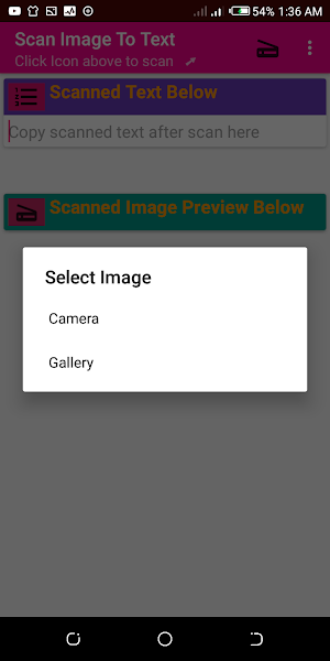 Scan Image To Text (OCR) - Camera Scanner Screenshot 2
