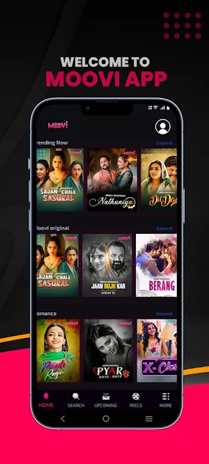 Moovi: Web Series & More Screenshot 1