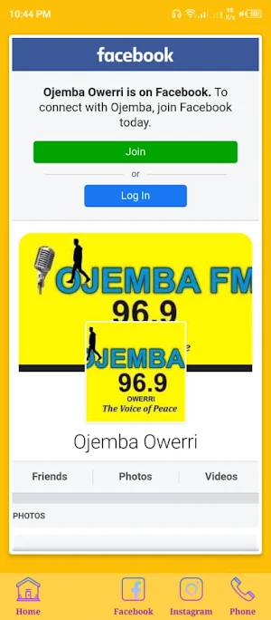 Ojemba FM 96.9 Screenshot 3