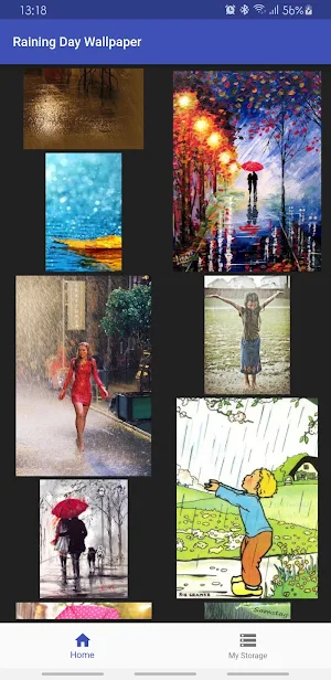 Raining Day Wallpaper Screenshot 2