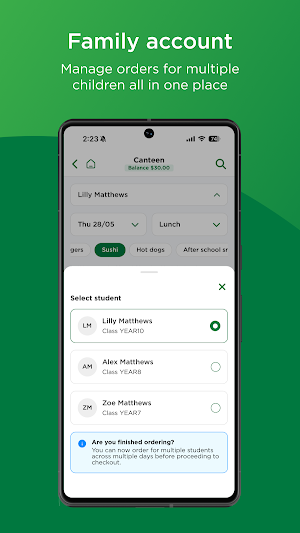 Munch Monitor Parent App Screenshot 2