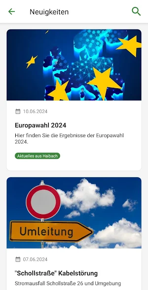 Gemeinde Haibach Screenshot 2