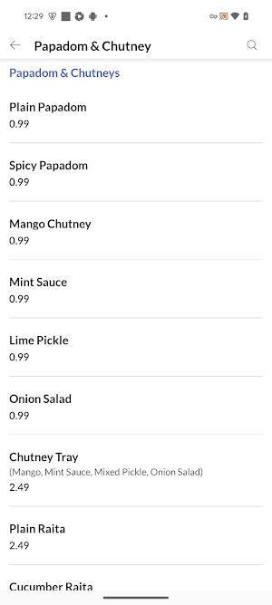 King Of Spice Takeaway Screenshot 2