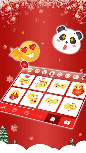 Christmas Gravity Keyboard Background Screenshot 2